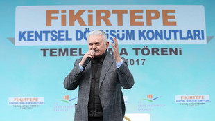 Başbakan Yıldırım Fikirtepe Kentsel Dönüşüm Projesinde konuştu