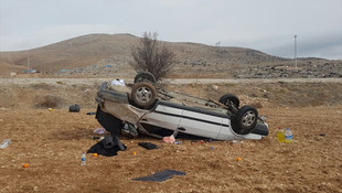 Burdur'da trafik kazası: 1 ölü 2 yaralı