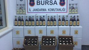 Bursa'da sahte içki operasyonu