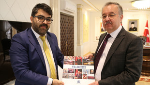 Edirne Valisi Özdemir'e AA 2016 Yıllığı