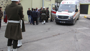 El Babda şehit olan askerin naaşı Gaziantepe getirildi