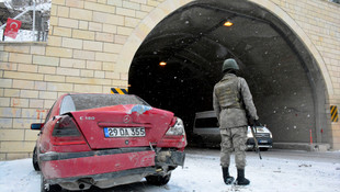 Gümüşhane'de tanker ırmağa düştü: 1 ölü