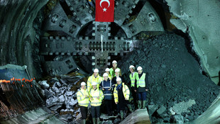 Kabataş-Meci̇di̇yeköy-Mahmutbey Metrosu çalışmaları sürüyor