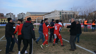 Şanlıurfa'da amatör maçta gerginlik