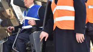 Taksim'e yapılacak caminin temeli atıldı