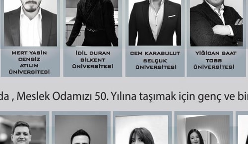 İçmimarlar Odası Ankara Şubesinin yeni yönetimi seçildi