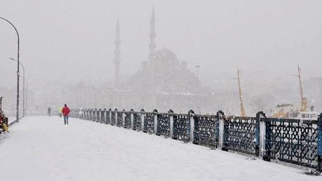 İstanbullular dikkat! Kar kapıda