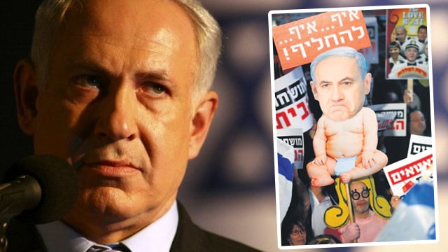 İsrailliler Netanyahu’ya karşı ayaklandı