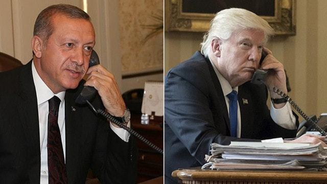 Trumptan Erdoğana işbirliği mesajı!