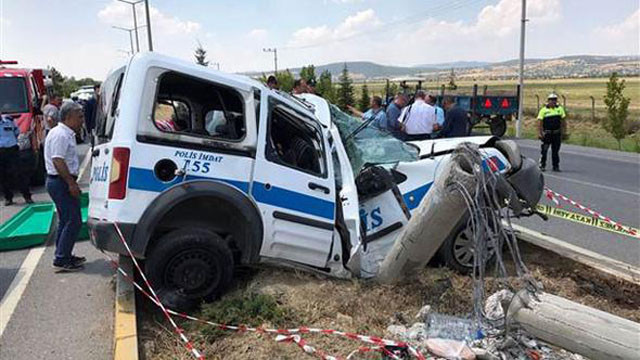 Uşaktan acı haber! 1 polis şehit