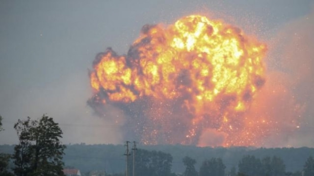 Ukraynada patlama! Tahliye ediliyorlar