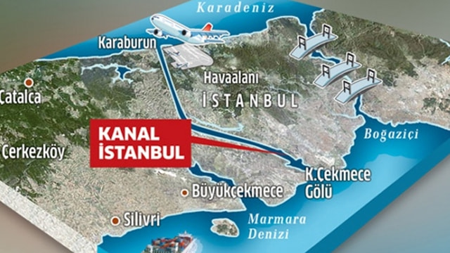Kanal İstanbul Projesinin güzergahı açıklandı