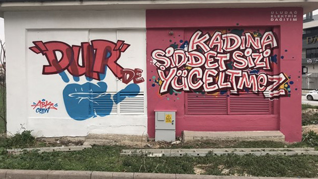 UEDAŞ kadına şiddete dur dedi!