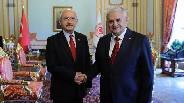 Kılıçdaroğlu, TBMM Başkanı Yıldırım ile görüştü