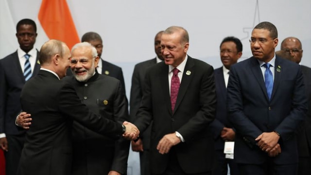 Cumhurbaşkanı Erdoğan BRICS Zirvesinde
