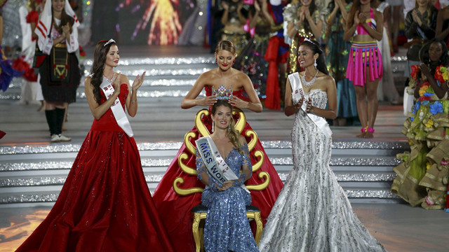 Miss World 2015in kazananı İspanyol güzel oldu!