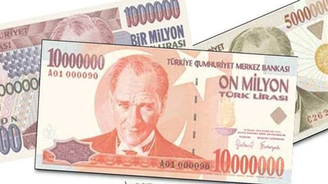 6 sıfırlı banknotlar için son tarih 31 Aralık