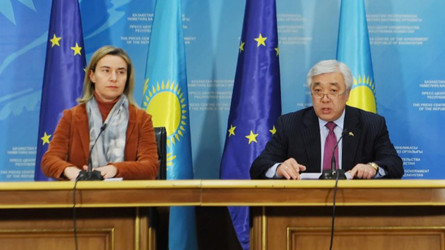 AB-Orta Asya Dışişleri Bakanları toplantısı Astana'da yapıldı