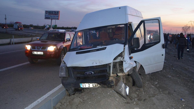 Adana'da trafik kazası: 1 ölü, 3 yaralı