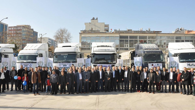 Adıyaman'dan Suriye'ye insani yardım