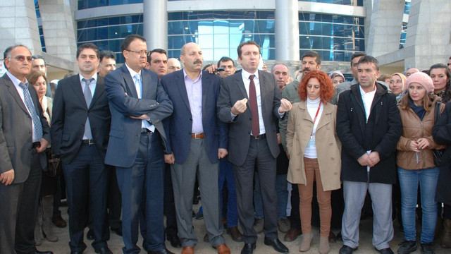 Anadolu Adalet Sarayı'ndaki iş bırakma eylemi