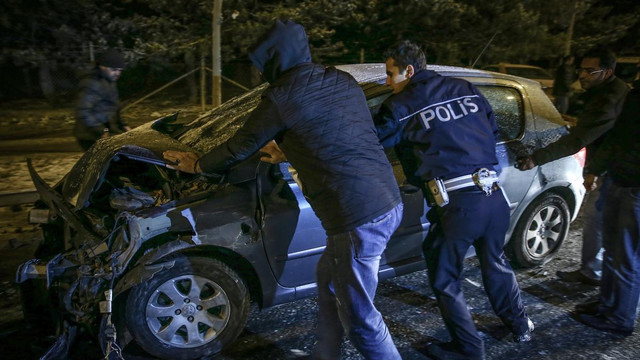Başkentte trafik kazası: 2 yaralı