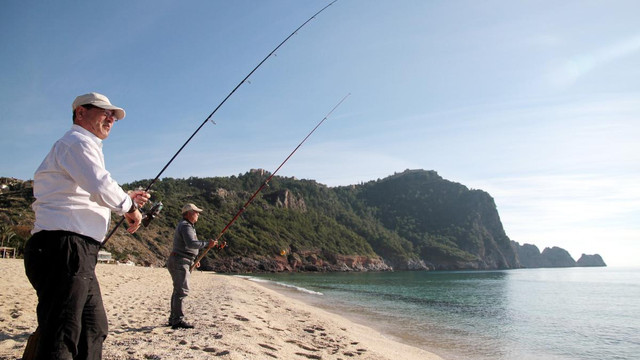 Antalya'da aralık ayında deniz keyfi