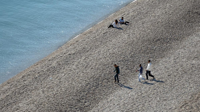 Antalya'da sıcak hava