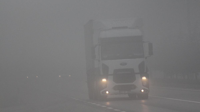 Balıkesir'de yoğun sis