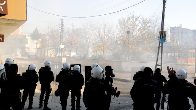 Batman'da izinsiz yürüyüş