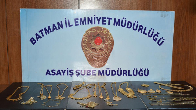 Batman'da kuyumcudan hırsızlık