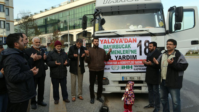 Bayırbucak Türkmenlerine insani yardım