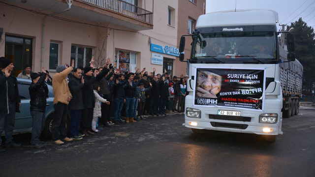 Bayırbucak Türkmenlerine yardım