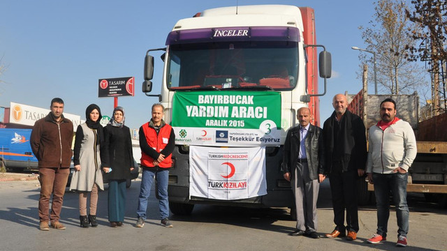 Bayırbucak Türkmenlerine yardım