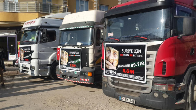 Bayırbucak Türkmenlerine yardım