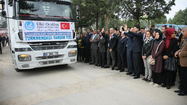 Bayırbucak Türkmenlerine yardım