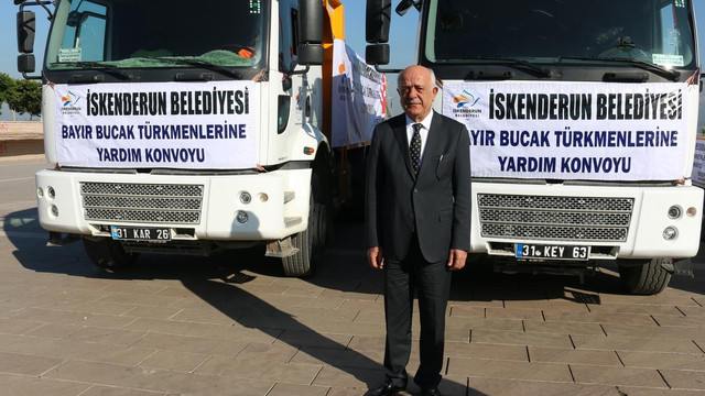 Bayırbucak Türkmenlerine yardım