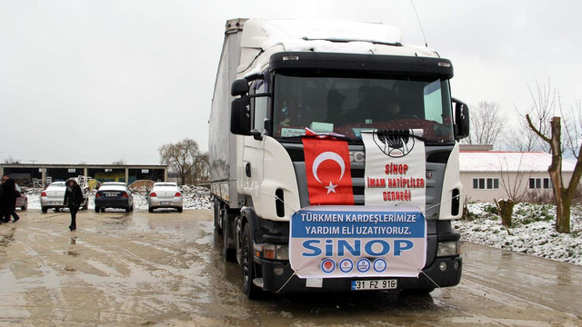 Bayırbucak Türkmenlerine yardım