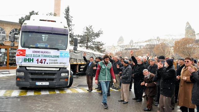 Bayırbucak Türkmenlerine yardım