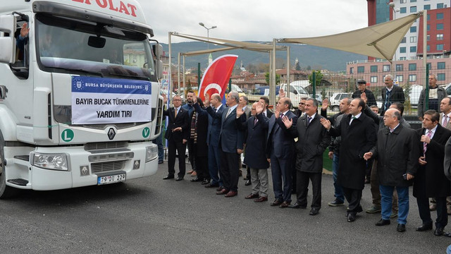 Bayırbucak Türkmenlerine yardım