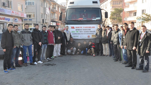 Bayırbucak Türkmenlerine yardım