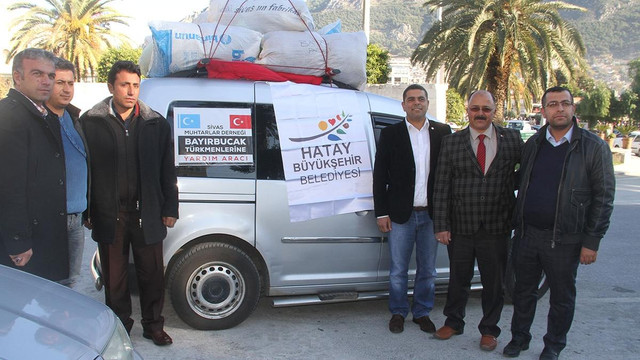 Bayırbucak Türkmenlerine yardım