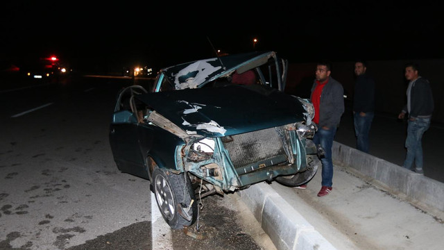 Burdur'da asker uğurlama konvoyunda kaza: 1 ölü, 1 yaralı