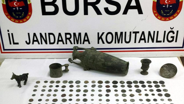 Bursa'da tarihi eser operasyonu