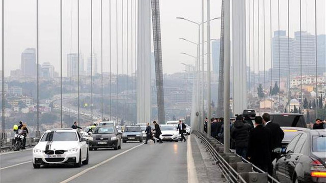 Cumhurbaşkanı Erdoğan Boğazda intiharı önledi!