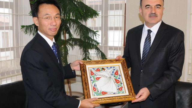 Çin'in Ankara Büyükelçisi Yu, Konya'da