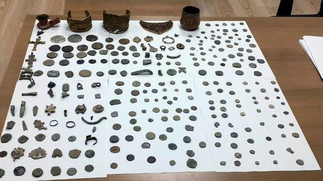 Çorum'da tarihi eser operasyonu