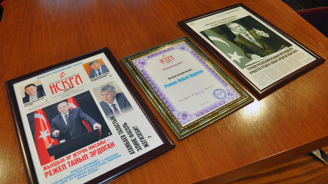 Cumhurbaşkanı Erdoğan'a "Yılın Cesur Adamı" nitelendirmesi