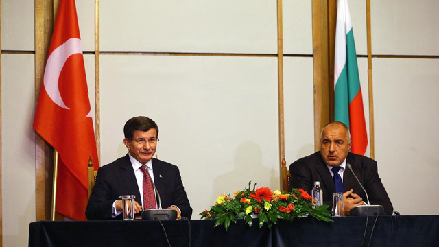 Davutoğlu-Borisov ortak basın toplantısı