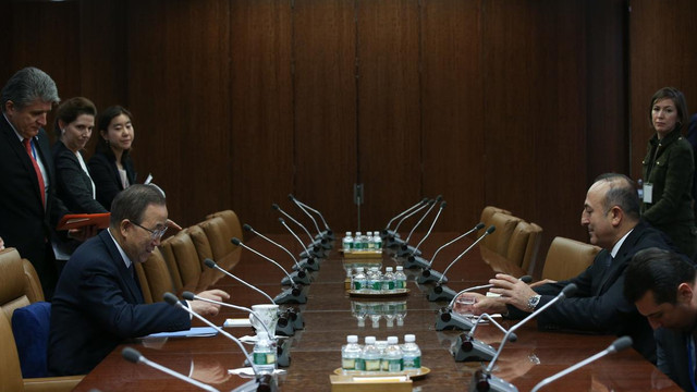 Dışişleri Bakanı Çavuşoğlu New York'ta